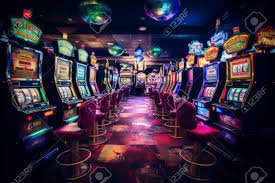 Sảnh slot online nổ hũ với nhiều máy đang quay tại kuwin Việt Nam